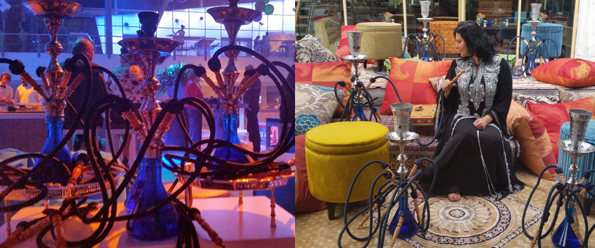 Shisha bar kunnen voorzien